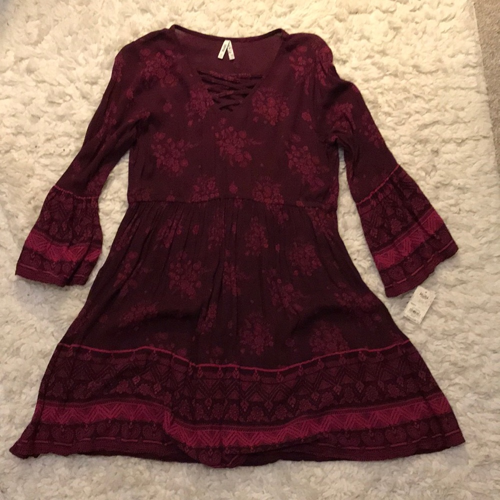 Maroon dress